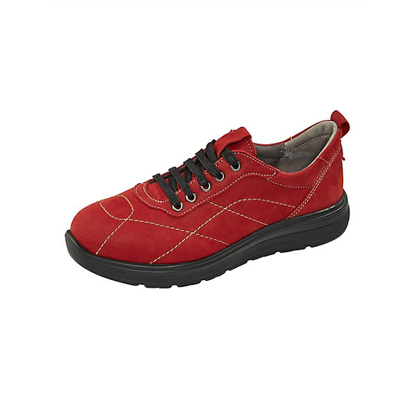 Schuhe Klassische Halbschuhe Naturläufer Schnürschuh Schuhweite: K rot