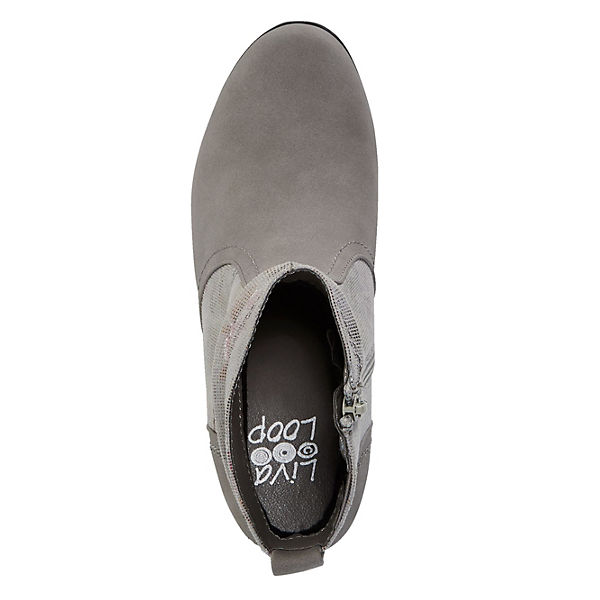 Schuhe Klassische Stiefeletten Liva Loop Stiefelette mit Tex-Ausstattung Schuhweite: H grau