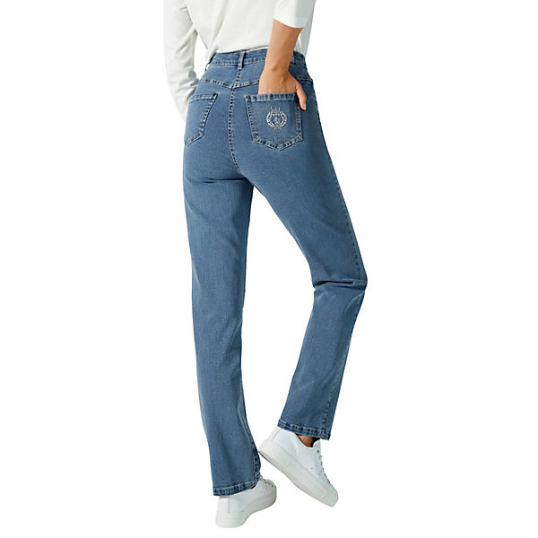 Bekleidung Straight Jeans Paola Edeljeans in komfortabler Passform blau Bekleidung Straight Jeans Paola Edeljeans in komfortabler Passform blau