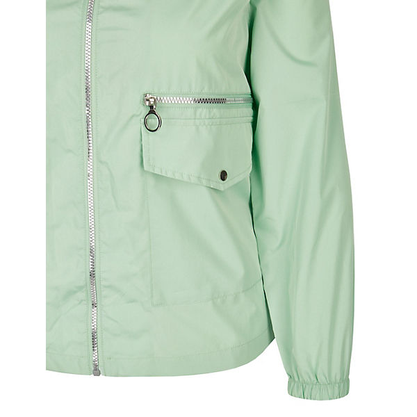 Bekleidung Outdoorjacken MY OWN® Leichte Jacke mit Kapuze Outdoorjacken grün