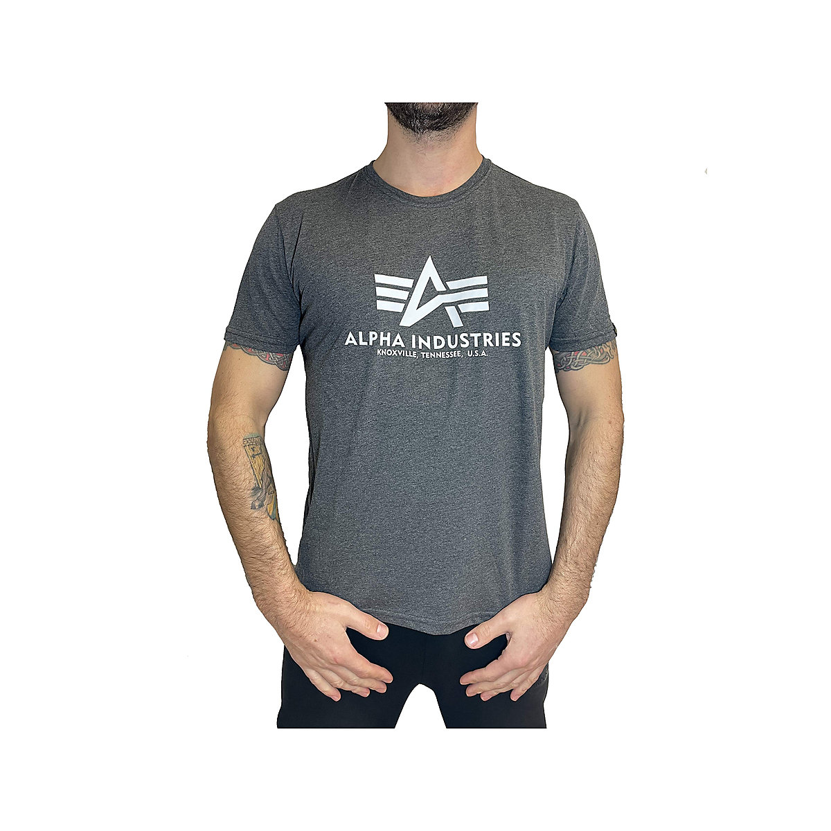 Alpha Industries Rundhals T-Shirt mehrfarbig