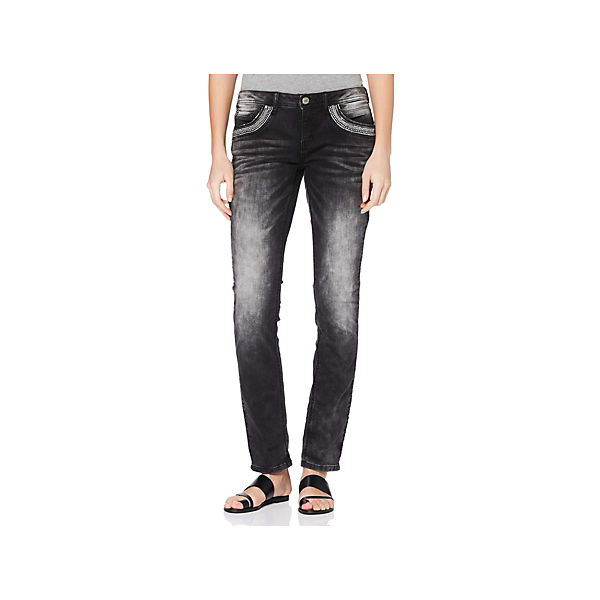 Bekleidung Stoffhosen Street One Hosen & Shorts blau Bekleidung Stoffhosen Street One Hosen & Shorts blau