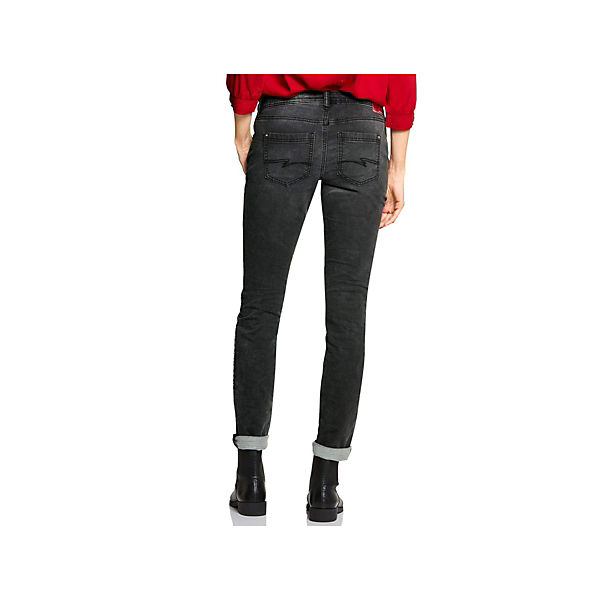 Bekleidung Stoffhosen Street One Hosen & Shorts blau Bekleidung Stoffhosen Street One Hosen & Shorts blau