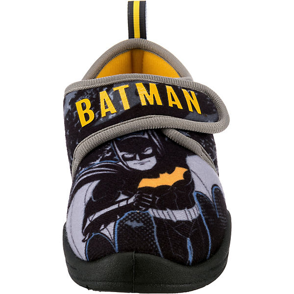 Schuhe Geschlossene Hausschuhe Batman Batman Hausschuhe für Jungen schwarz