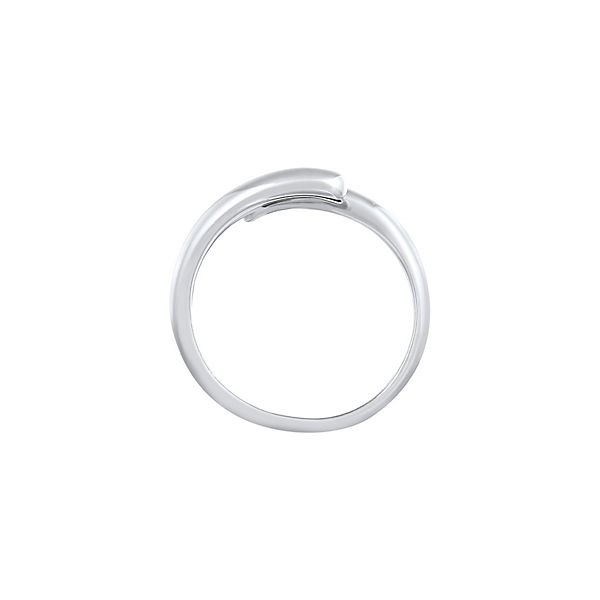 Accessoires Ringe Elli Elli Ring Wickelring Zart Basic 925 Sterling Silber Ringe silber