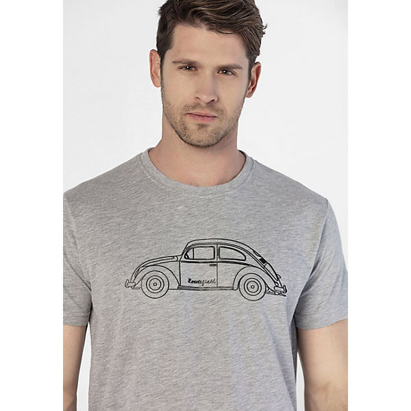 Bekleidung T-Shirts ROUTEFIELD ROUTEFIELD T-Shirt Truth T-Shirts AdultM grau Bekleidung T-Shirts ROUTEFIELD ROUTEFIELD T-Shirt Truth T-Shirts AdultM grau