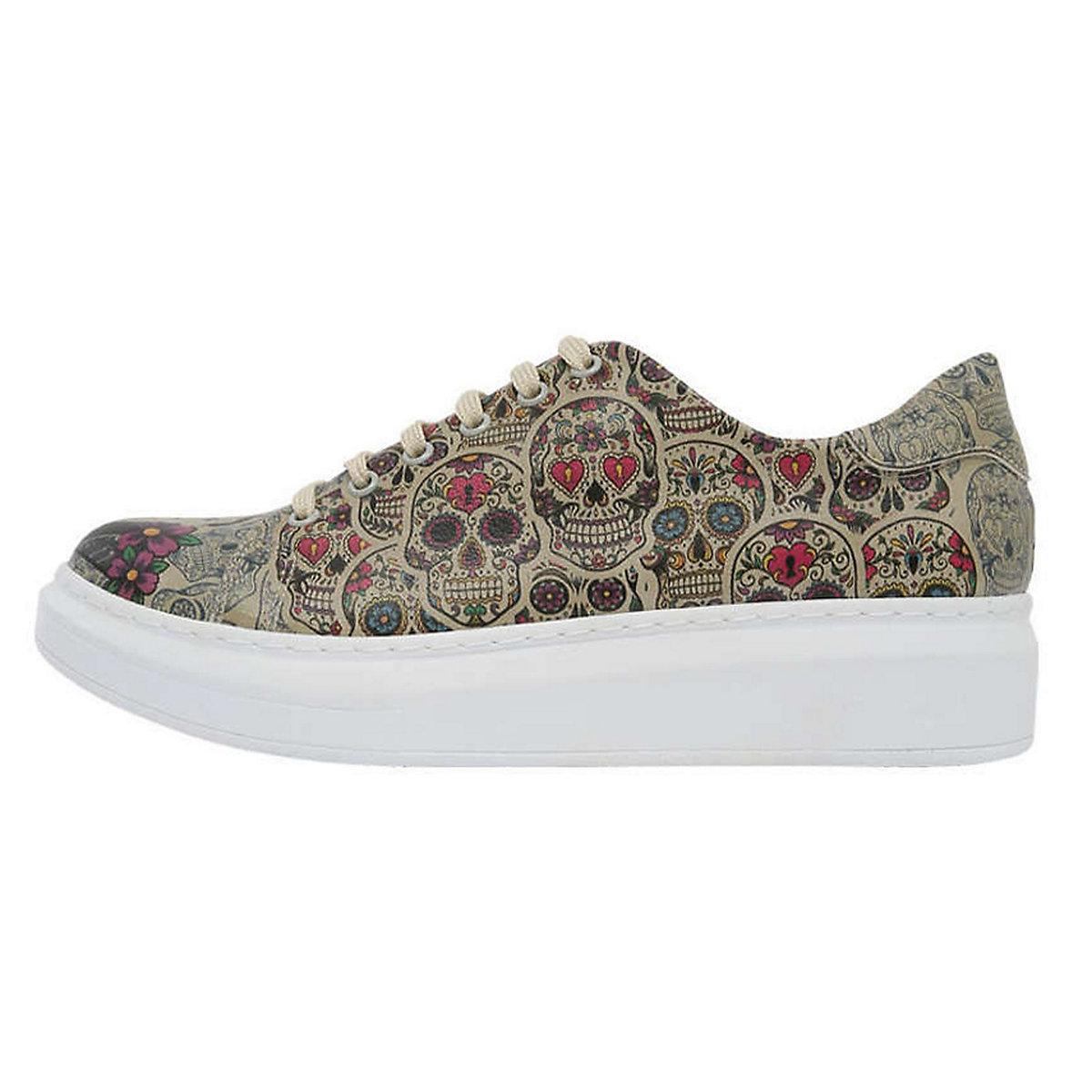 Dogo Shoes DOGO Myra Remembrance Of Frida Kahlo Sneakers Low grau