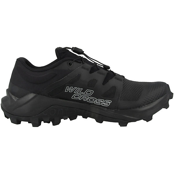 Schuhe Laufschuhe Salomon Wildcross Laufschuhe Damen Laufschuhe schwarz