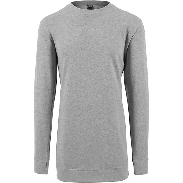 Bekleidung Sweatshirts Urban Classics Long Light Fleece Crewneck Sweatshirts grau