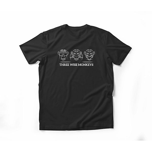 Herren T Shirt -Three wise monkys T-Shirts