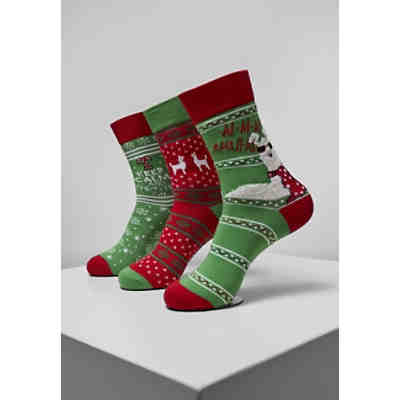 Christmas Lama Socks 3-Pack Socken