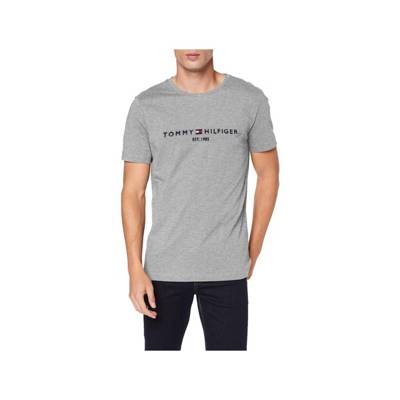 TOMMY Core Logo T-Shirt Herren T-Shirts, grau | mirapodo