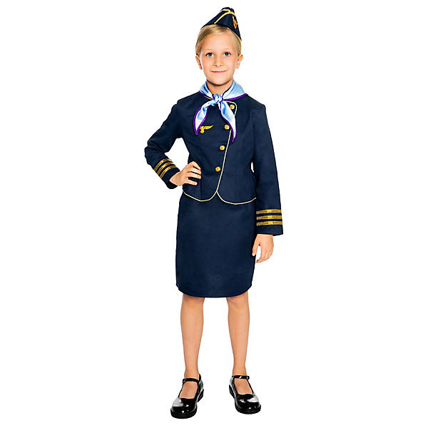 Stewardess Kinderkostüm Kinderkostüme für Mädchen