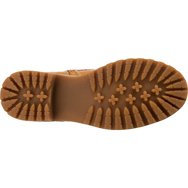 Schuhe Klassische Stiefel INDIGO Stiefel für Mädchen gelb-kombi