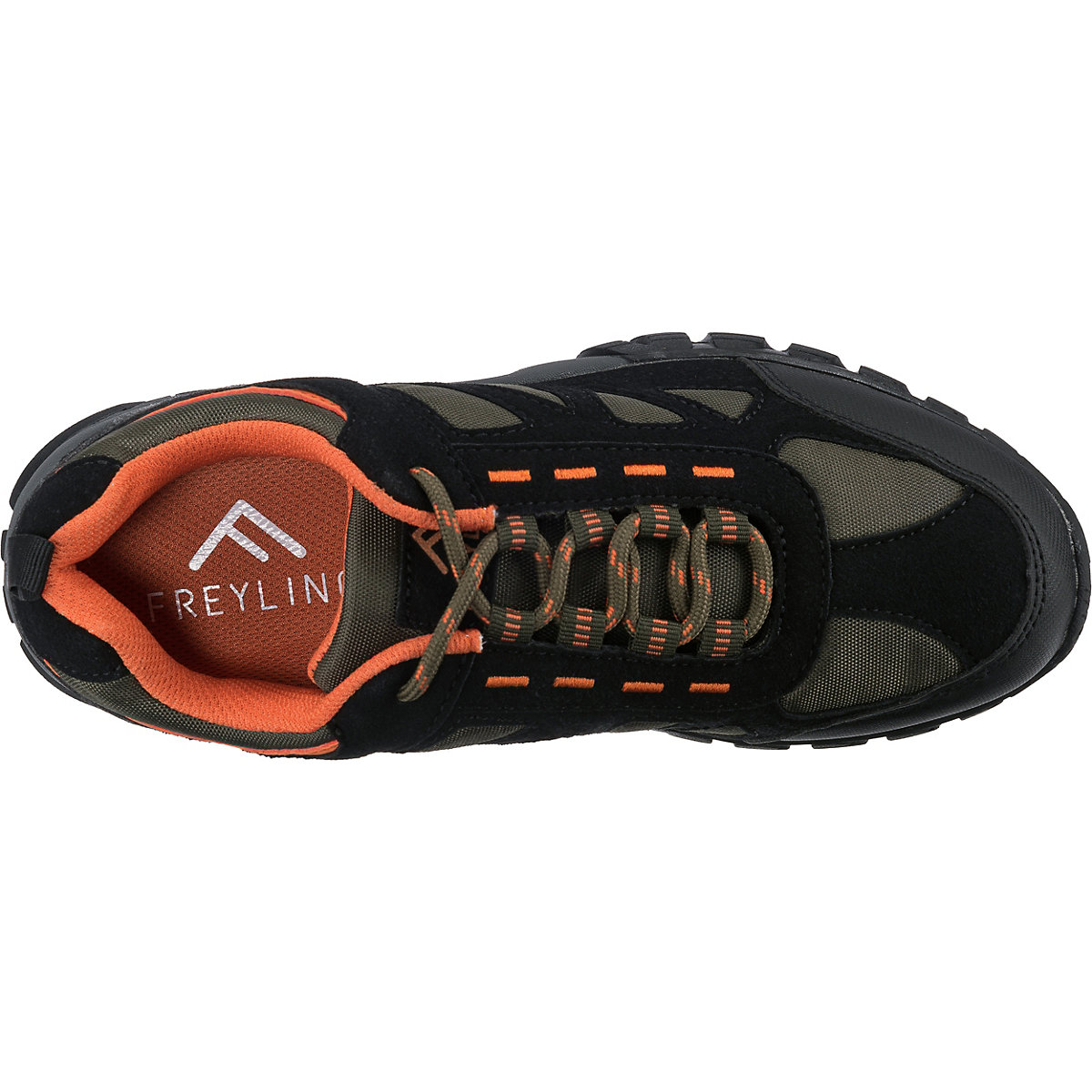 Freyling Soft Hike Ad-frey-venture Low Wanderschuhe khaki/orange UR9196