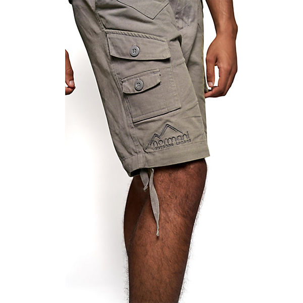 Bekleidung Shorts normani® Sommer-Shorts „Sonora mit Gürtel „Wadi Shorts khaki
