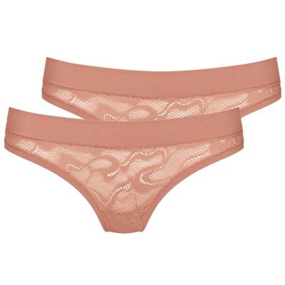 sloggi Minislip 2er Pack Go Allround Lace Slips orange