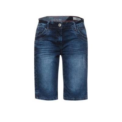 CECIL Jeansshorts blau