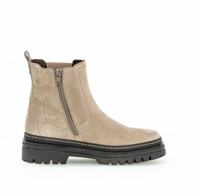gabor chelsea boots taupe
