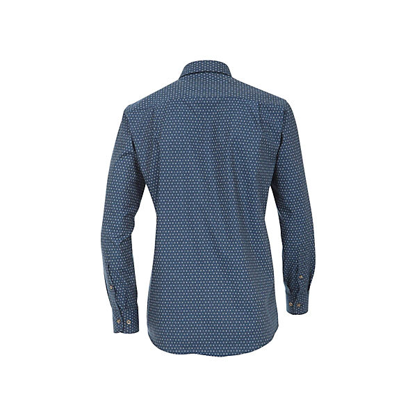 Bekleidung Langarmhemden VENTI Langarm Freizeithemd blau