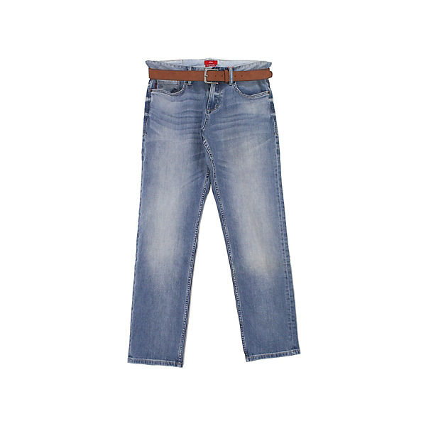Bekleidung Straight Jeans s.Oliver Straight Leg Jeans blau