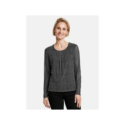 Gerry Weber Rundkragen Langarmshirt mehrfarbig EN7473