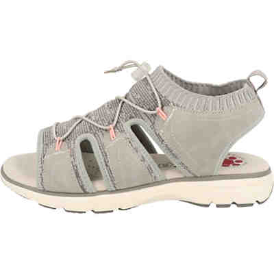 Damen Schuhe Sommer Freizeit Sandalen 9717-19702-04 Grey Klassische Sandalen