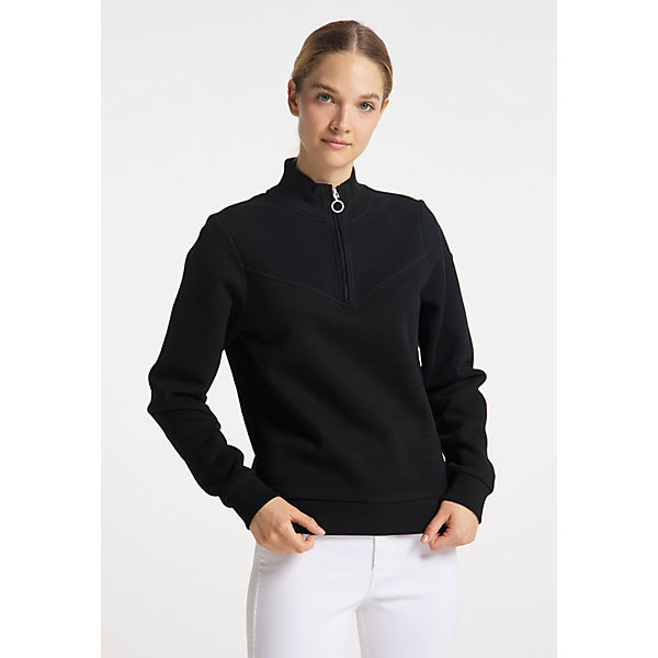 Bekleidung Sweatshirts DreiMaster Maritim Sweater kilata Sweatshirts schwarz