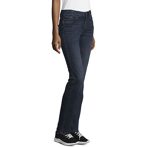 Bekleidung Straight Jeans TOM TAILOR Jeanshosen Alexa Straight Jeans Jeanshosen stein