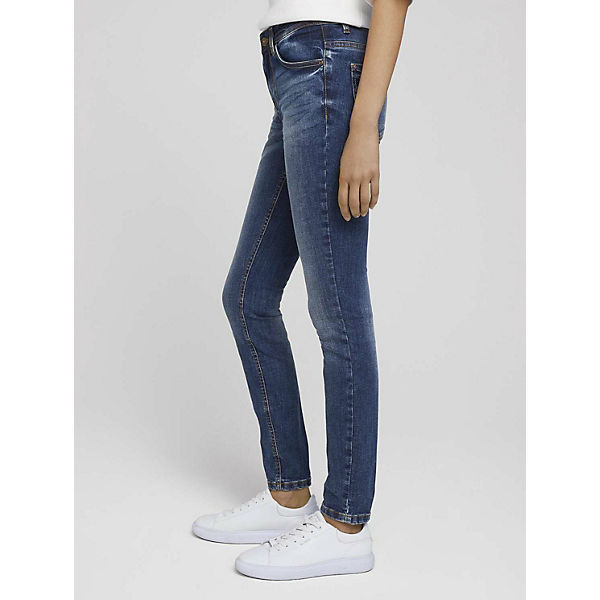 Bekleidung Skinny Jeans TOM TAILOR Jeanshosen Alexa Skinny Jeans Jeanshosen stein