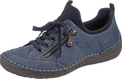 rieker, Sneakers blau-kombi | mirapodo