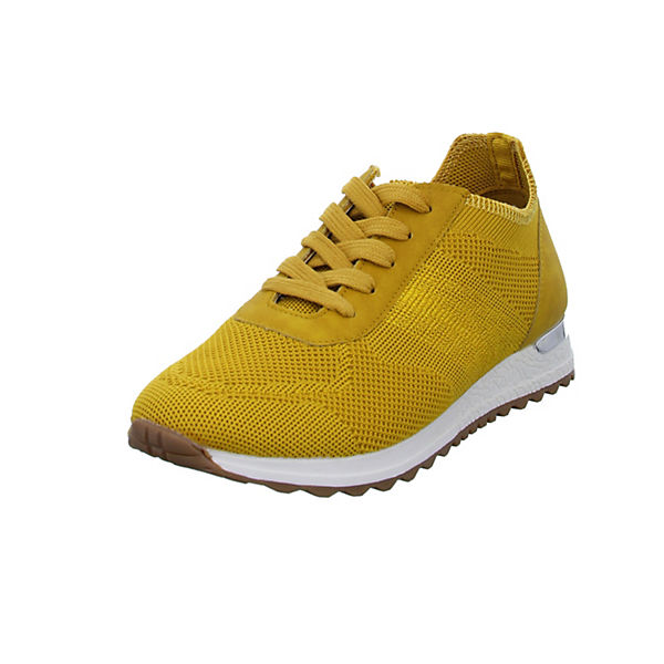Schuhe Sneakers Low BOXX Schnürhalbschuh Sneakers Low gelb