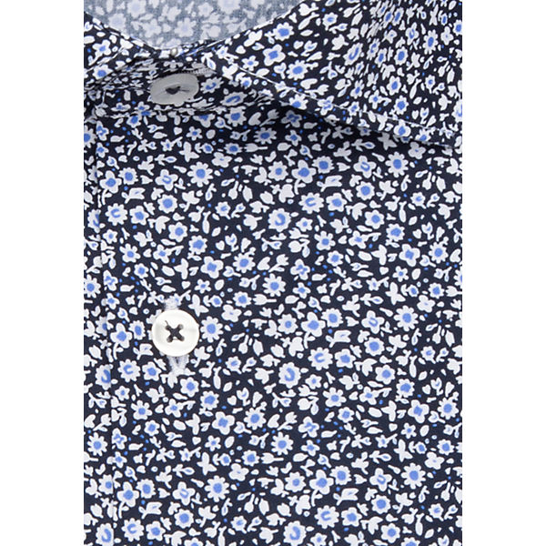 Bekleidung Langarmhemden seidensticker Business Hemd Slim Extra langer Arm Kentkragen Druck Langarmhemden blau Bekleidung Langarmhemden seidensticker Business Hemd Slim Extra langer Arm Kentkragen Druck Langarmhemden blau