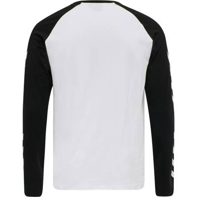 hummel hmlLEGACY BLOCKED T-SHIRT L/S Langarmshirts weiß PR8565