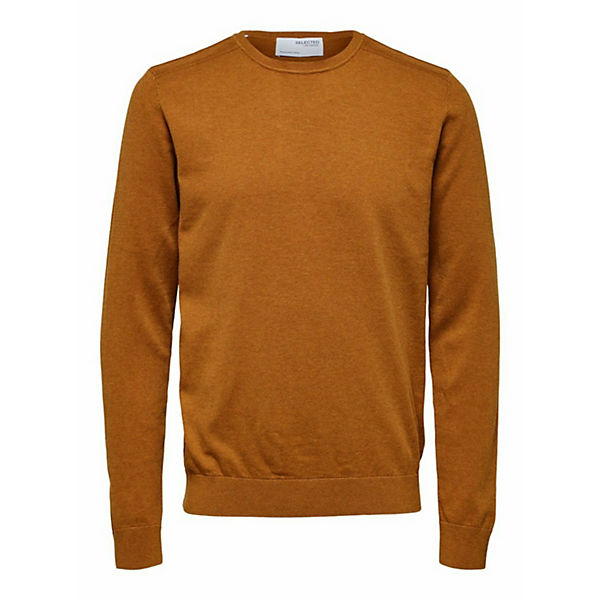 Bekleidung Pullover SELECTED HOMME pullover berg Pullover cognac