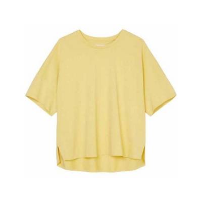 Marc O'Polo Rundhals T-Shirt gelb