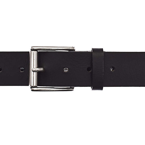 Accessoires Klassische Gürtel Vanzetti 40mm Ledergürtel klassische Gürtel schwarz