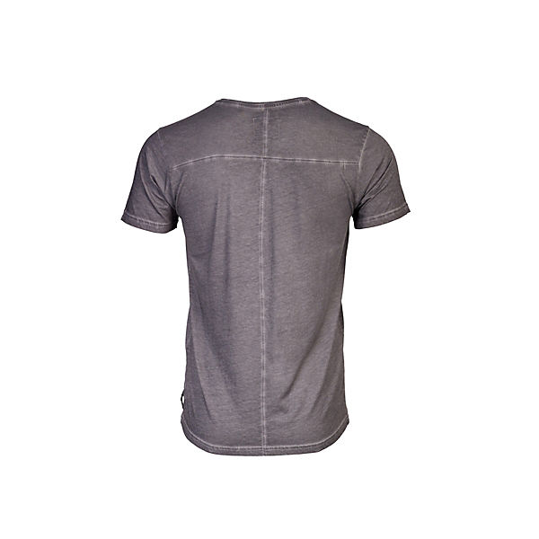 Bekleidung T-Shirts Rundhals T-Shirt grau
