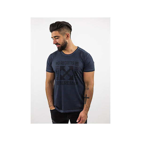 Bekleidung T-Shirts Rundhals T-Shirt grau Bekleidung T-Shirts Rundhals T-Shirt grau
