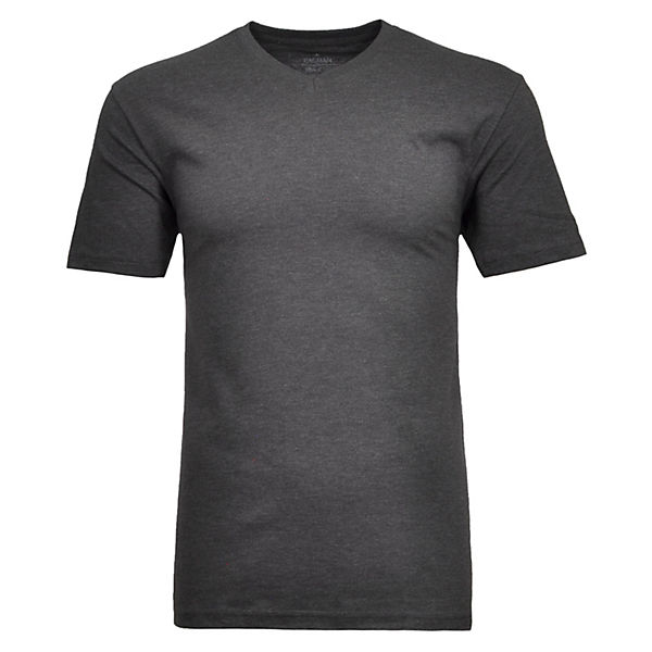 Bekleidung T-Shirts RAGMAN T-Shirt V-Ausschnitt Single-Pack T-Shirts anthrazit