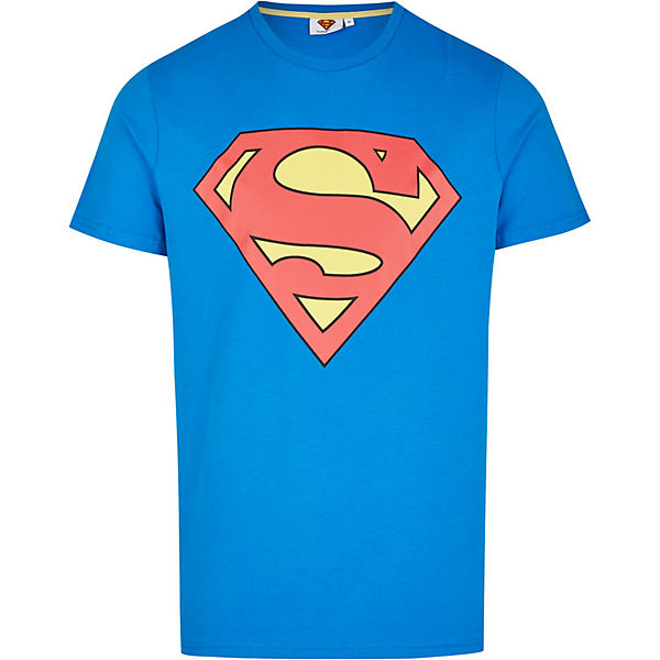 Bekleidung T-Shirts COURSE T-Shirt Superman T-Shirts blau