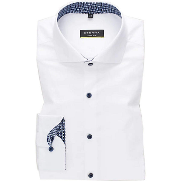 Bekleidung Langarmhemden ETERNA Business Hemden weiß