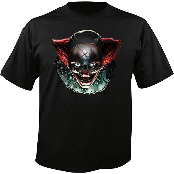 Bekleidung T-Shirts MORPHSUITS™ Digital Dudz Horrorclown T-Shirt T-Shirts schwarz