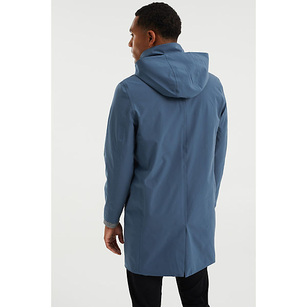 Bekleidung Regenjacken WE Fashion Herren-Regenmantel Regenjacken blau Bekleidung Regenjacken WE Fashion Herren-Regenmantel Regenjacken blau
