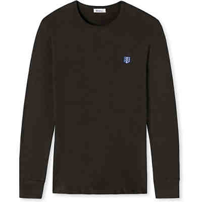 REVIVAL  Revival Herren Shirt - Shirt Friedrich, langarm, einfarbig, Logo Sweatshirts