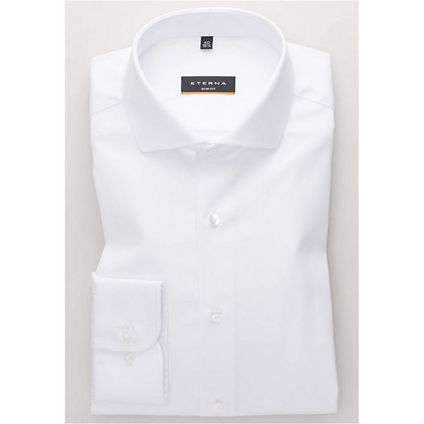 Bekleidung Langarmhemden ETERNA Business Hemden weiß