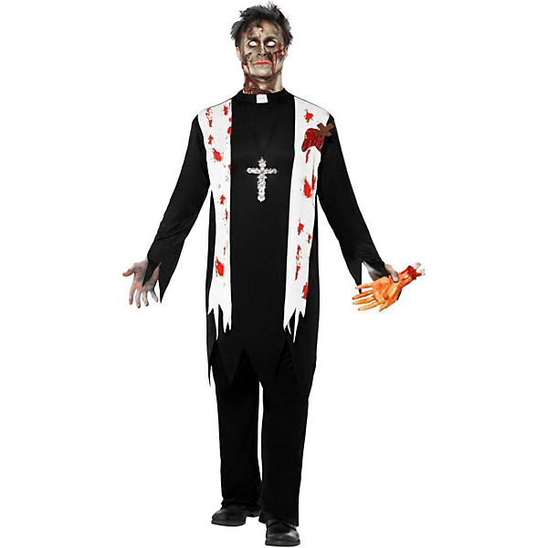 Zombie Priester Erwachsenenkostüme