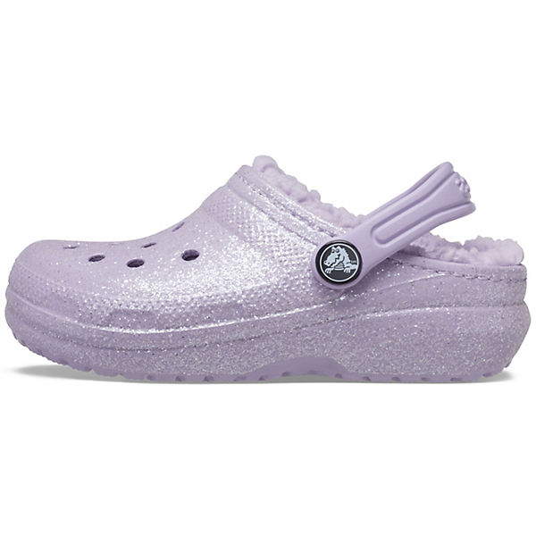 Schuhe Clogs crocs Classic Glitter Lined Clog Clogs lila