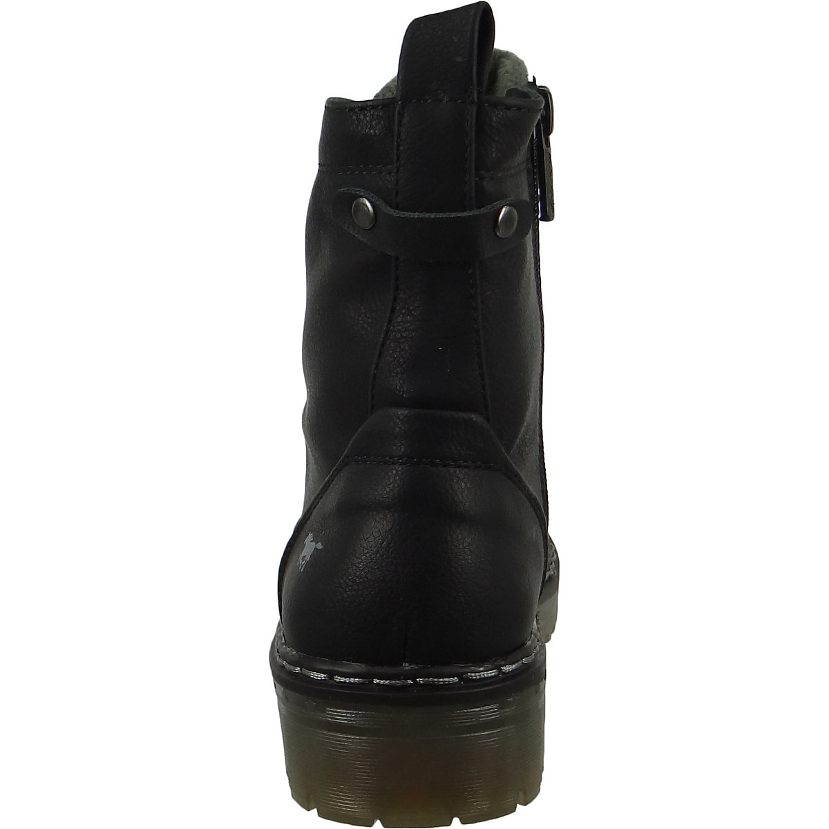 MUSTANG Damen Sportliche Stiefelette 1366507 Schwarz 9 schwarz Kunstleder Ankle Boots schwarz NA12164