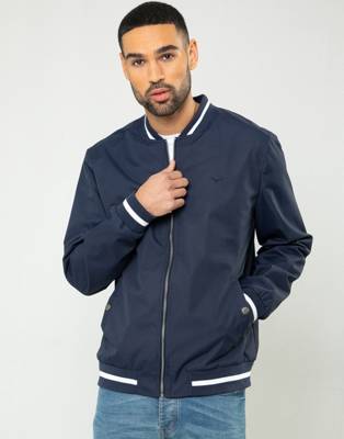 THREADBARE Threadbare Jacke Norris Bomber Blousons AdultM blau